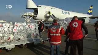 Как Германия помогает пострадавшим от тайфуна филиппинцам