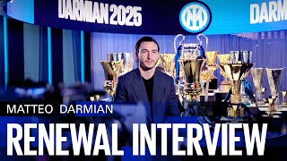 MATTEO DARMIAN | RENEWAL INTERVIEW 🎤⚫🔵?? #Darmian2025