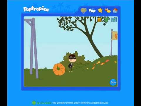 Poptropica Walkthrough Great Pumpkin Charlie Brown Part 1 - YouTube