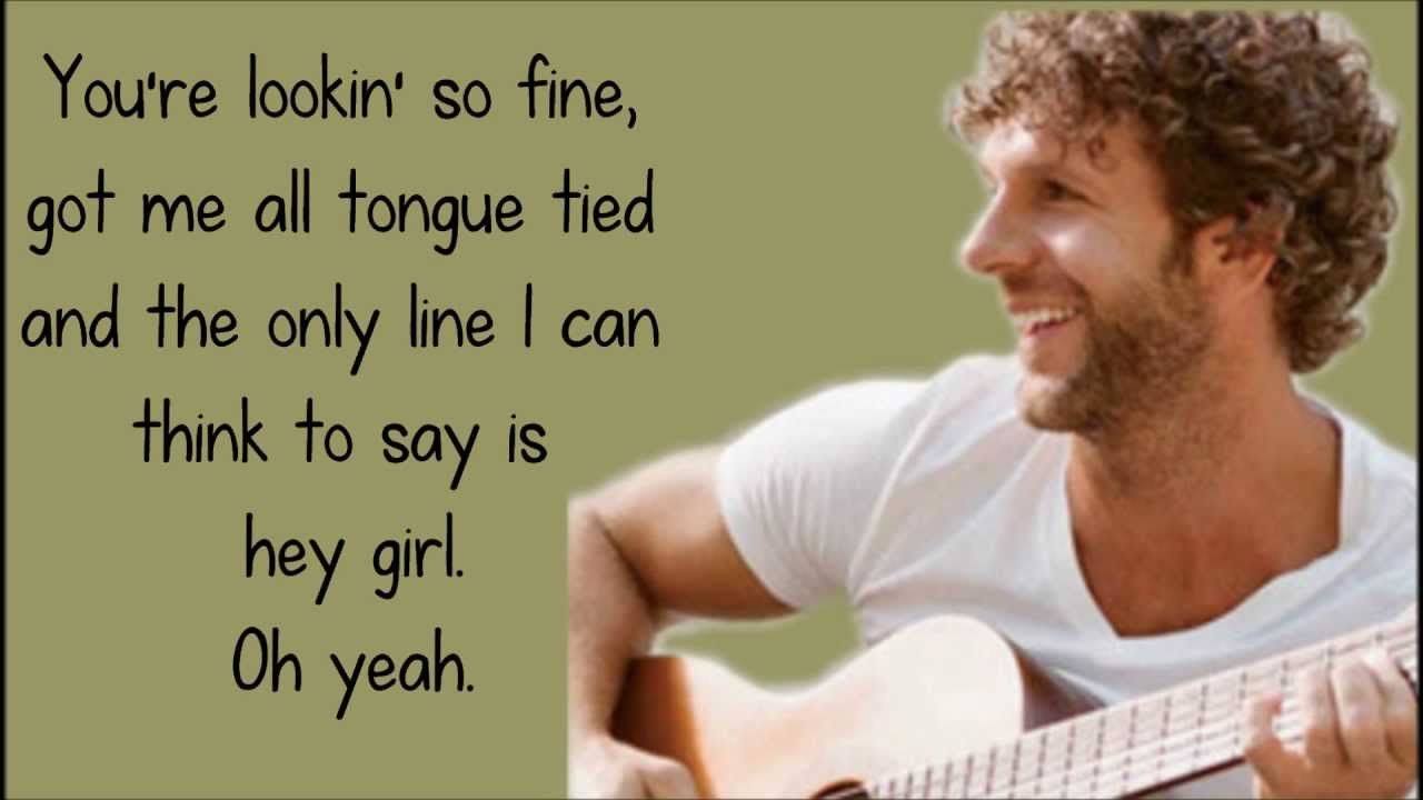 Billy Currington Hey Girl YouTube