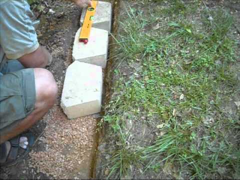 Building a Concrete Block Wall