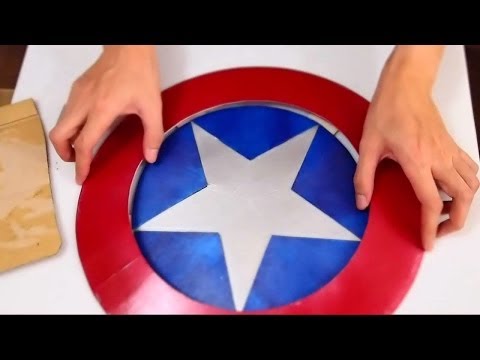 captain america shield template pdf