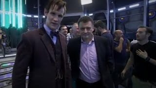 *SPOILERS* Behind the scenes: The Time of the Doctor & Matt Smith's regeneration - Doctor Who - BBC