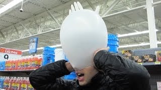 FACE BALLOON STUNT