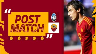 EDOARDO BOVE | INTERVISTA POST ATALANTA-ROMA