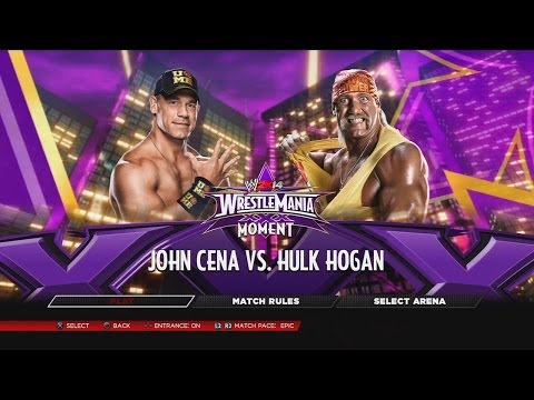 WWE 2K14 - John Cena vs Hulk Hogan WrestleMania 30