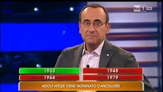 Eredità - RaiUNO - Adolf Hitler e Mussolini