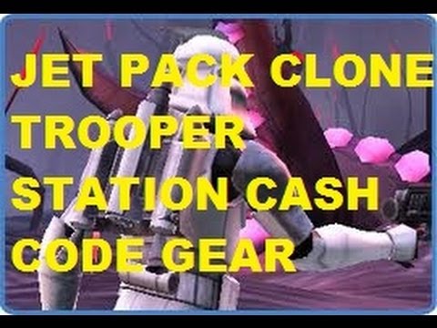 Clone Wars Adventures: SC Codes For Jetpack Clone Trooper - YouTube