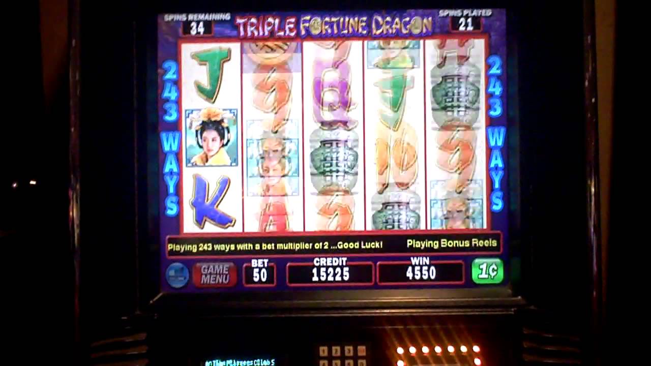 Triple Fortune Dragon Slot Machine