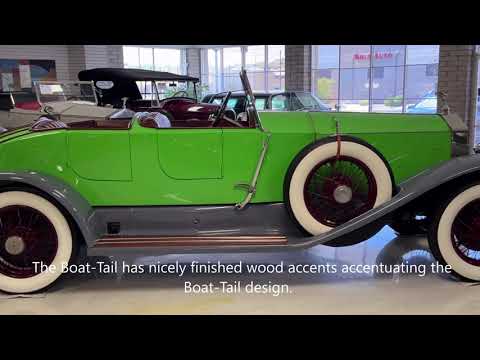 video 1926 Rolls-Royce Phantom I Boat-Tail Tourer