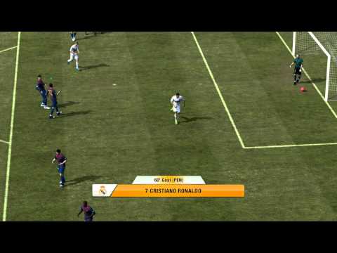 FIFA 12 FC Barcelona vs Real Madrid HD