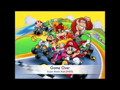 Super Mario Kart - Game Over - Youtube