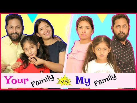 YOUR Family vs MY Family .. | #Sketch #Roleplay #Fun #ShrutiArjunAnand #Anaysa #MyMissAnand