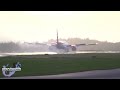 British Airways Lands During High Winds, Sept 9 2012