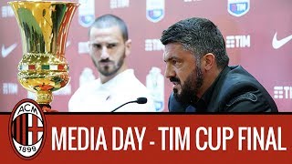 Bonucci and Gattuso's press conference ahead of the #TIMCup Final