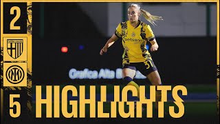 QUARTI DI FINALE PER LE INTER WOMEN 🤩? | PARMA 2-5 INTER | HIGHLIGHTS WOMEN 2024/25⚽⚫🔵??