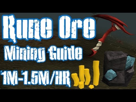  1m-1.5m Per Hour Money Making Guide - Runite Ore Mining Guide