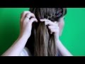 Прическа своими руками из 2-х ажурных кос Прическа своими руками из 2-х ажурных кос