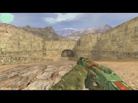 Как заменить оружие в кс 16 видео