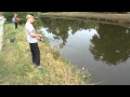 2013 Théau & Ludwig au cours de pêche canne lancer moulinet le 25.9