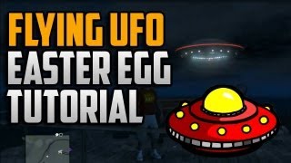 Grand Theft Auto 5: Flying UFO Easter Egg! 100% Game Completition Easter Egg (GTA 5 Flying UFO)