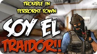 SOY EL TRAIDOR!! - c/ Vegetta, Willyrex, Alexby y SrSerpiente (Trouble in Terrorist Town)