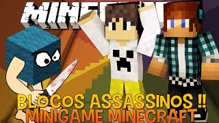 Blocos Assassinos !! - Minecraft ( Novo MiniGame)