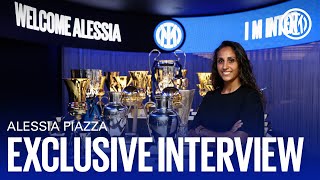 ALESSIA PIAZZA | EXCLUSIVE INTER TV INTERVIEW | #WelcomeAlessia #InterWomen ⚫🔵? [SUB ENG]