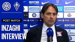 INTER 1-1 FIORENTINA | INZAGHI EXCLUSIVE INTERVIEW [SUB ENG] 🎙️⚫🔵??