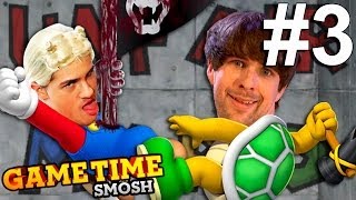 UNFAIR MARIO IS KILLING US!! (Gametime w/Smosh)