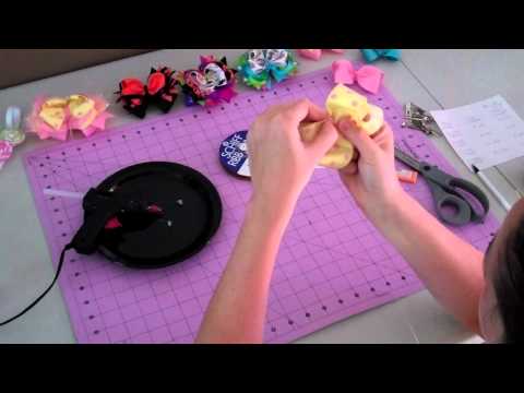 Easy+Sellable+Craft+Ideas ... bow measurement chart and more tips! This is a video tutorial for an