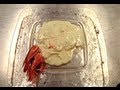 Ricetta: Gamberi alla fonduta di gorgonzola. Video HQ