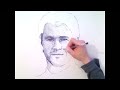 THOR/Avengers/Chris Sketch with ball point pen.