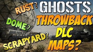 Cod Ghosts - "THROWBACK MW2 & MW3 DLC MAPS LEAKED?" Would You Want RUST, DOME, SCRAPYARD Back?