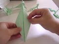 2 - Origami Tsuru (crane) With Legs
