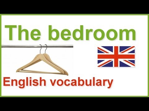 The Bedroom Vocabulary Items Found In The Bedroom