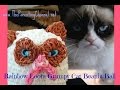 RAINBOW LOOM GRUMPY CAT BEANIE BALL STUFFED ANIMAL -Original How to Make