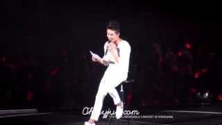 131015 XIA INCREDIBLE CONCERT IN YOKOHAMA - 지니타임, 준수의 明日は來るから (내일은 오니까)