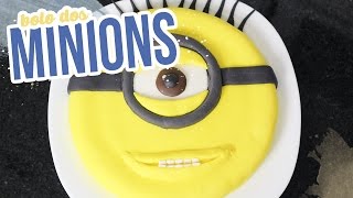 Bolo dos Minions - Brincando de Ana Maria