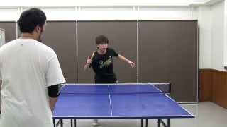 Table Tennis 【卓球】ぐっちぃの必殺技 『超高速ツッツキ』