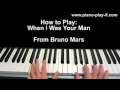 Thumbnail 1 for When I Was Your Man Bruno Mars Piano Tutorial Thumbnail 1 for When I Was Your Man Bruno Mars Piano Tutorial