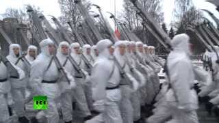 Парад в честь 70-летия полного снятия блокады Ленинграда