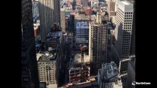 Tallest Hotel in North America: Marriott Construction Time-Lapse Movie