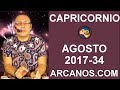 Video Horscopo Semanal CAPRICORNIO  del 20 al 26 Agosto 2017 (Semana 2017-34) (Lectura del Tarot)