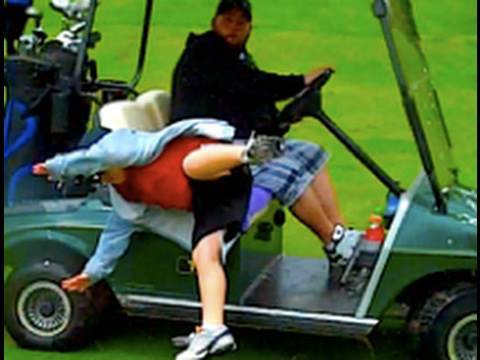 GOLF CART FAIL! - YouTube