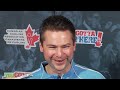 Men's Semi Final Media Scrum - 2012 Capital One Canada Cup