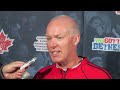 Men's Semi Final Media Scrum - 2012 Capital One Canada Cup
