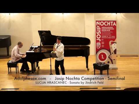 JOSIP NOCHTA COMPETITION LUCIJA HRASCANEC Sonata by Jindrich Feld