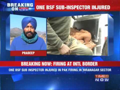 BSF IG says there are trained militants along international border.