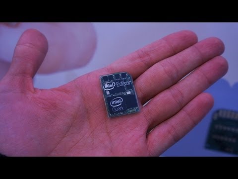Intel Edison - самый маленький компьютер в мире